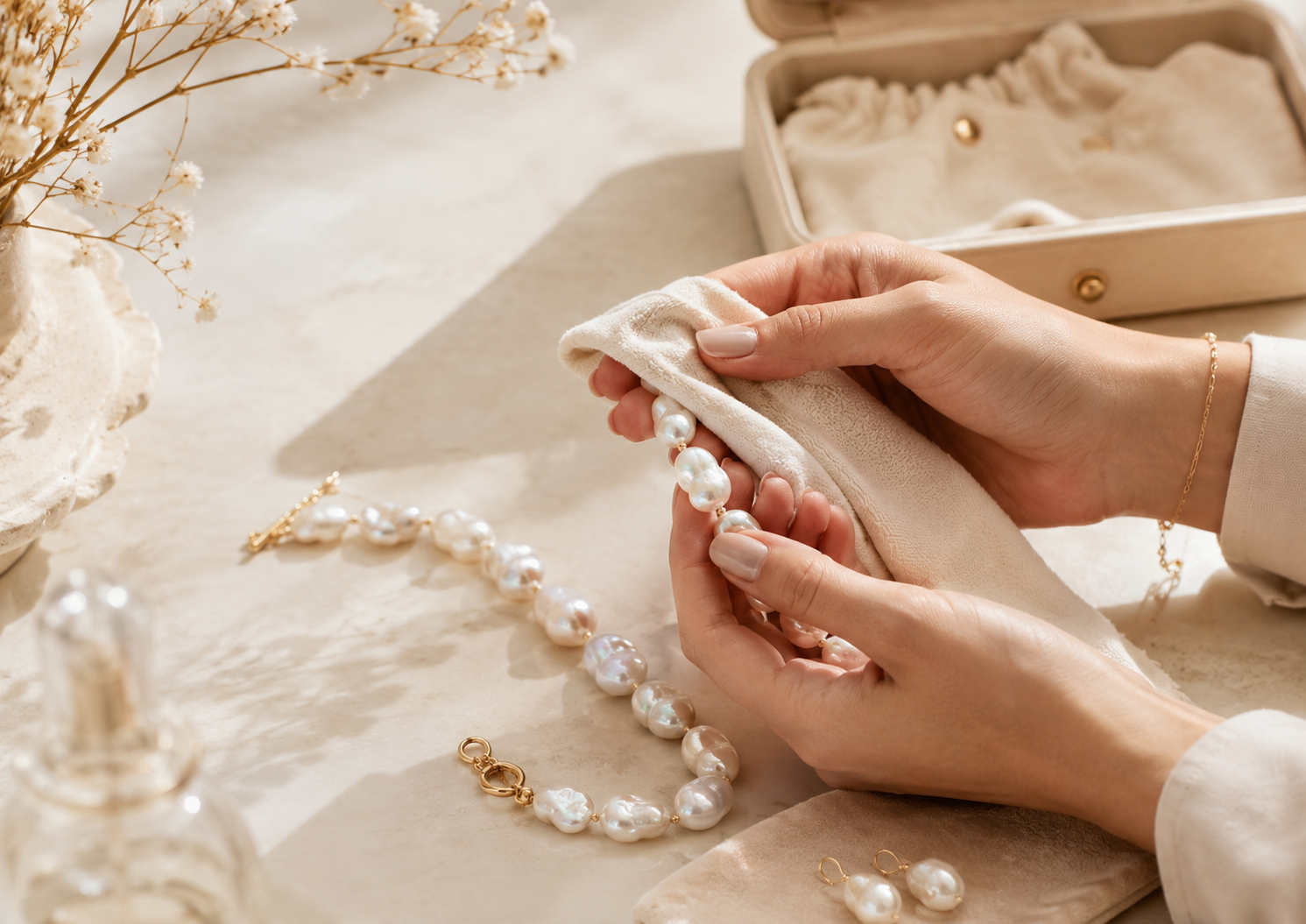 How to Care for Baroque Pearl Jewelry: The Rule Most People Forget