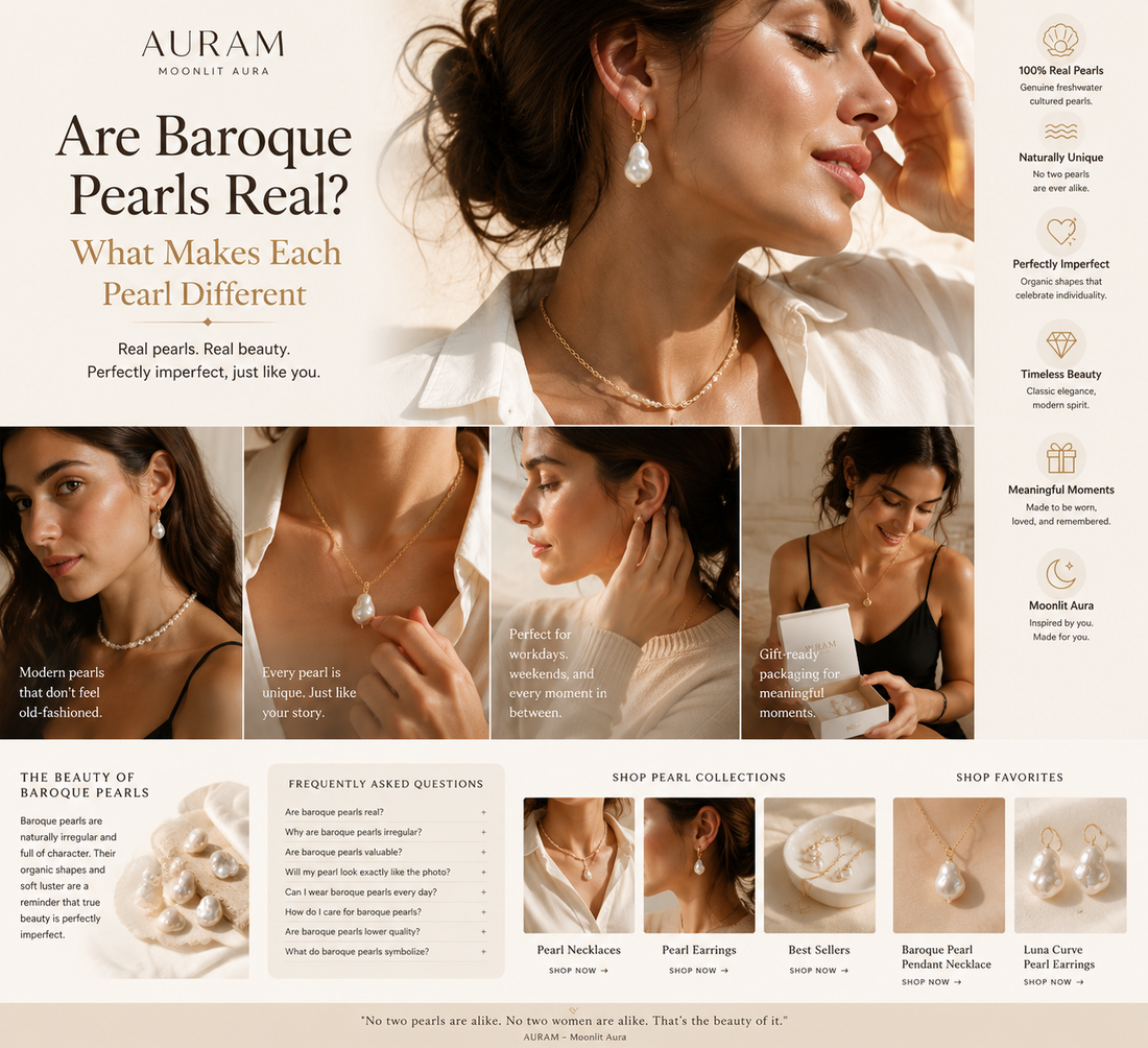 Are Baroque Pearls Real? What Makes Each Pearl Different