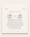 Inner Bloom Pearl Earrings by AURAM with soft floral-inspired pearl styling
