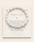 Lucky Pearl Bracelet by AURAM with naturally irregular freshwater pearls